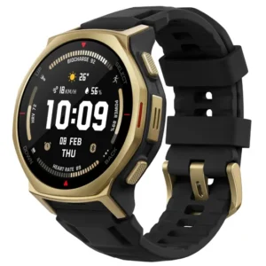 Relógio Smart Amazfit T-Rex 3 Pro 44MM A2549 - Preto Dourado