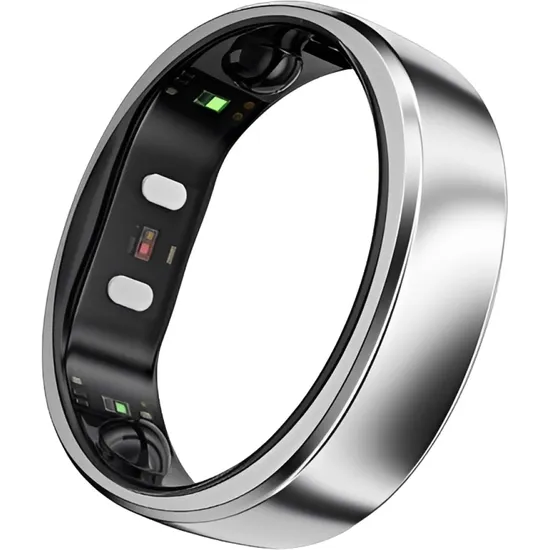 Anel Smart Ringconn Gen 2 Air Tamanho 10 - Prata Galáxia