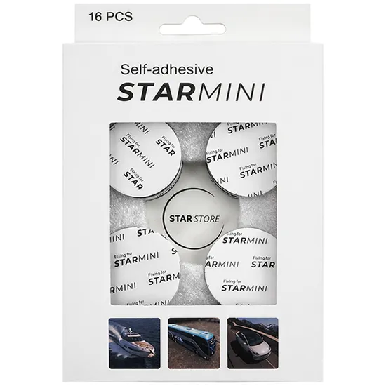 Autoadesivo Starstore Starmini - para Carro - 16 Peças