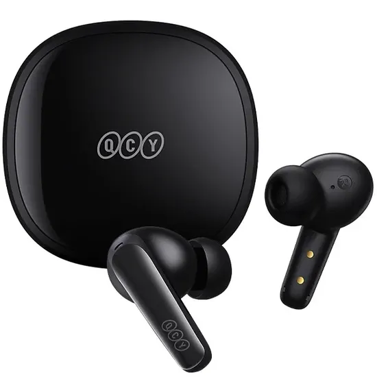 Fone de Ouvido Sem Fio QCY T13X BH23QT26A com Cancelamento de Ruído - Preto Fantasma