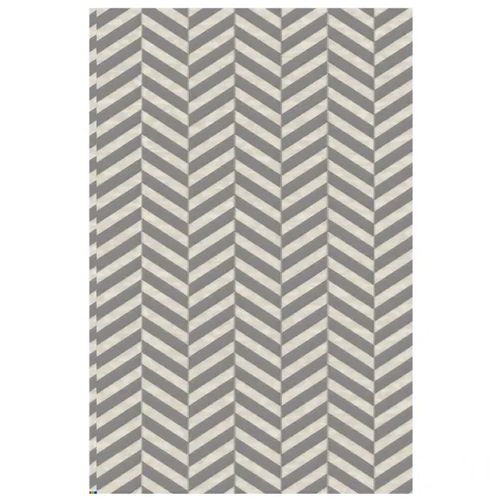 Tapete Turco de Seda com Design Chevron 80X200 CM