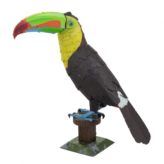 Fascinations Inc Metal Earth ME1020 Tucano-de-Bico-Colorido