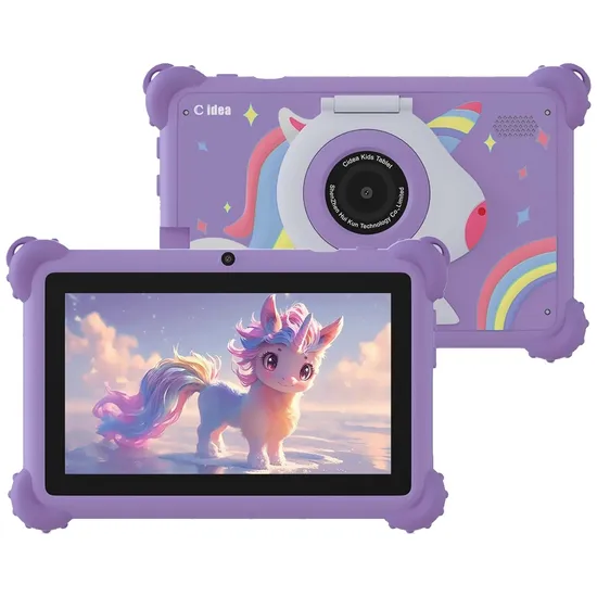 Tablet C Idea CM88 Kids Wi-Fi 7" 8/256GB Purple + Cover/Gifts