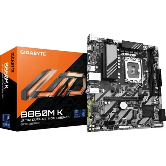 Placa Mãe Intel 1851 Gigabyte B860M K DDR5