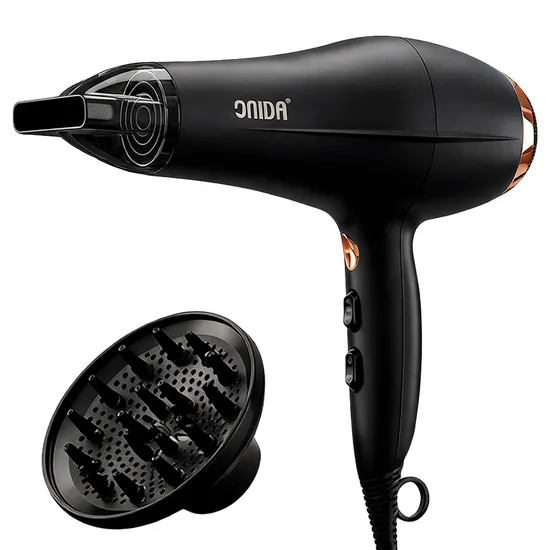 Secador de Cabelo Onida ON-2503 - 4000W - Bivolt - Preto