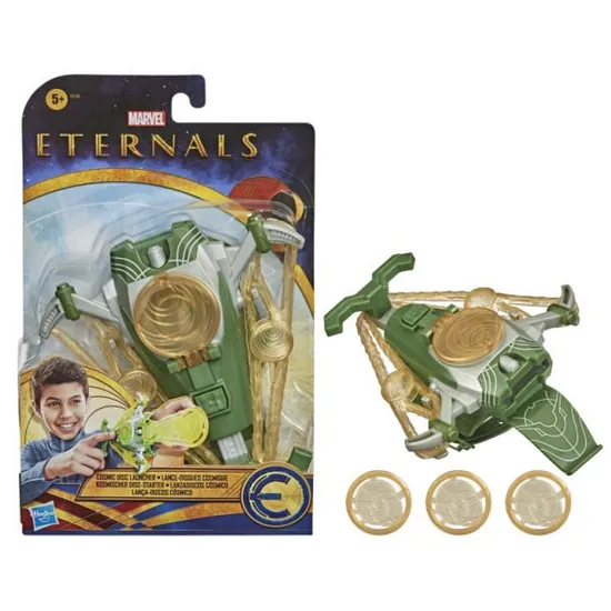 Brinquedo Lançador de Disco Cósmico Hasbro Marvel Os Eternos
