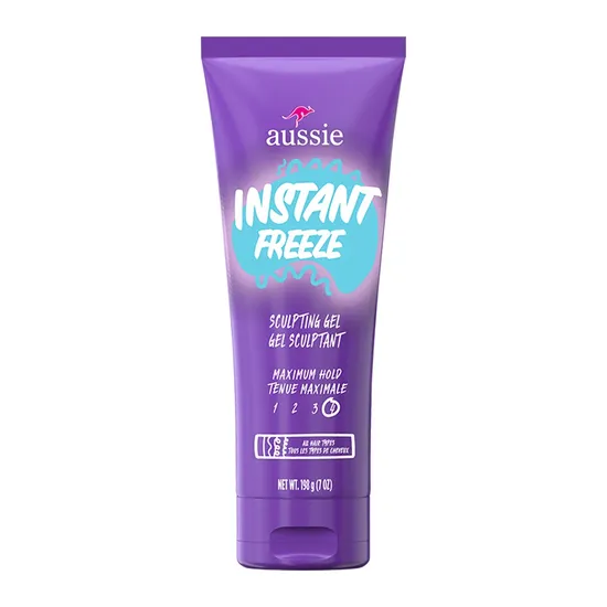 Gel para Cabelo Aussie Freeze Instantâneo Máxima Fixação 198G