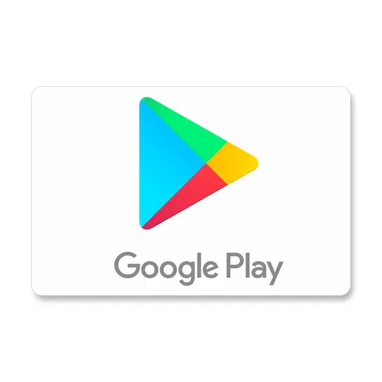 Cartão-presente Código Digital Google Play 50 Dólares EUA