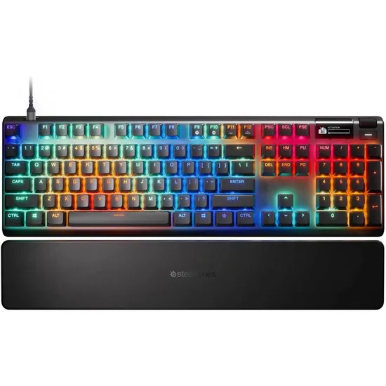 Teclado Mecânico Steelseries Apex Pro TKL Gen 3 RGB Switch Omnipoint 3.0 Preto