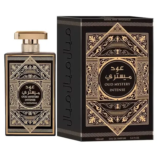 Perfume Al Wataniah Oud Mistério Intenso Eau de Parfum Unissex 100ml
