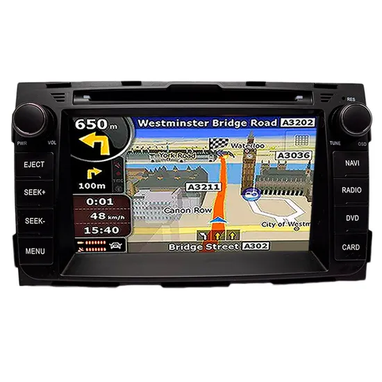 Kit Multimídia Voyager Kia Sportage 2010 14 Peças