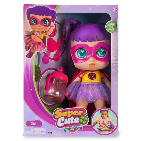 Boneca Super Fofa Qlitzy Cool Sisi
