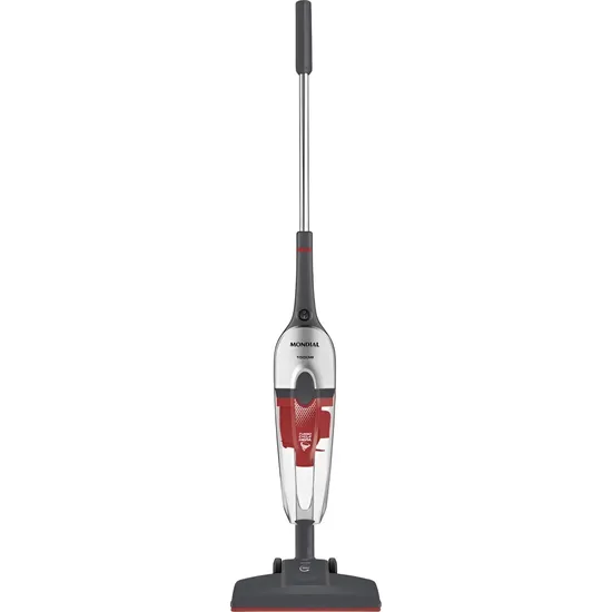 Aspirador Mondial Turbo Cycle Hepa AP-41-Gi 2 Em 1 1550 W 110V - Cinza/Vermelho