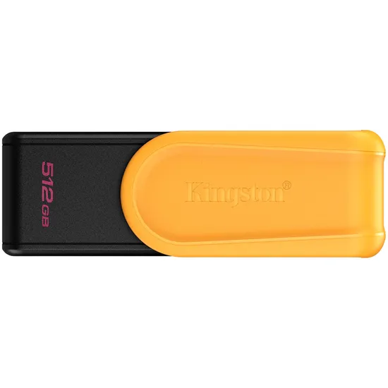 Pendrive Kingston Datatraveler Exodia s 512GB USB 3.2 Gen 1 – Amarelo DTXS/512GB