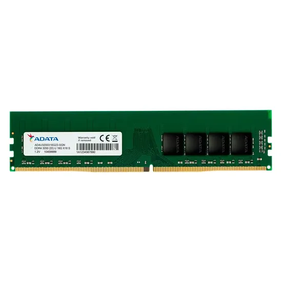 Memória RAM Adata 16GB / DDR4 / 3200MHZ / 1X16GB - (AD4U320016G22-SGN)
