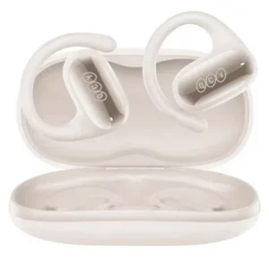 Fone de Ouvido QCY Crossky GTR2 BH23QT30A Sem Fio - Branco/Dourado
