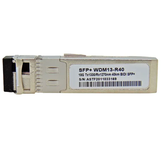 Cabo F. M SFP+ 10G 40KM LC Bidi TX1330-RX1270 WDM13-R40