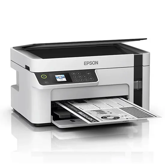 Impressora Epson Ecotank / Wifi / Copiadora / Scanner / Bivolt / Cartucho 534 - Branca (M2120)