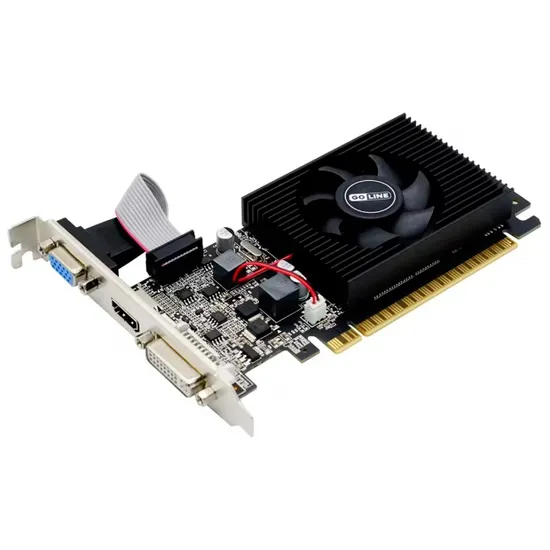 Placa de Vídeo Goline Nvidia GeForce GT740 4GB GDDR5, HDMI VGA DVI, GL-GT740-4GB-D5