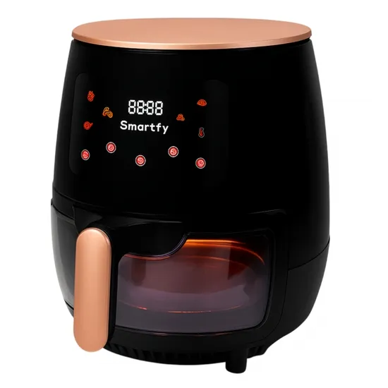 Fritadeira Elétrica Air Fryer Smartfy AF01B 110V Preto Digital/Black 3.6L