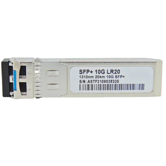 Transmissor Óptico F. M SFP+ 10G LR 20KM Monomodo LC Duplex DDM 1310NM LR20