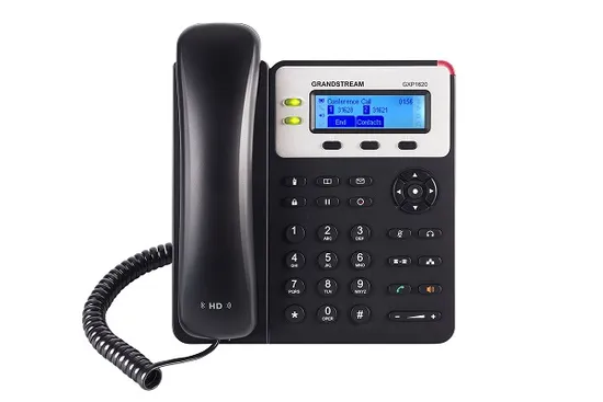 Telefone IP Empresarial Grandstream GXP 1625 2 Linhas (PoE)