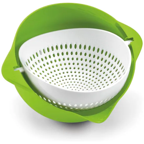 Kit Escorredor de Alimentos Cuisinart CTG-00-SCLDC 2 em 1 Cesta Giratória 5L