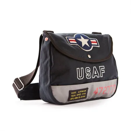 Bolsa Vermelha Canoa Marcas Bag Usaf Ombro U-BAG-USAFSB-01-NY