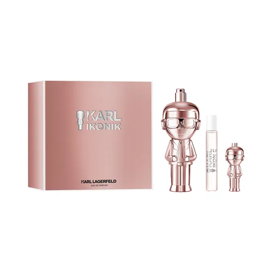 Kit Perfume Karl Lagerfeld Ikonik Feminino Eau de Parfum 3 PEÇAS