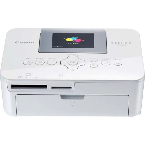 Impressora Fotográfica Portátil Canon Selphy CP1000 - Branco