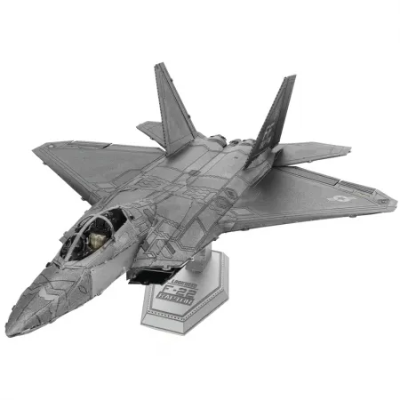 Kit Fascinações Inc Metal Earth ME1016 F-22 Raptor