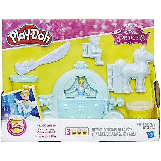 Carrinho Real Hasbro Play-Doh C1045 Cinderela