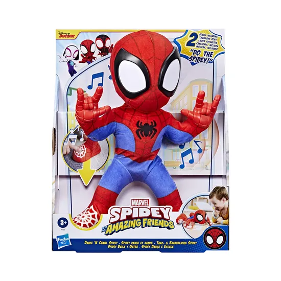 Boneco Interativo Hasbro Marvel Spidey And His Amazing Friends Dance 'N Crawl Spidey F6722