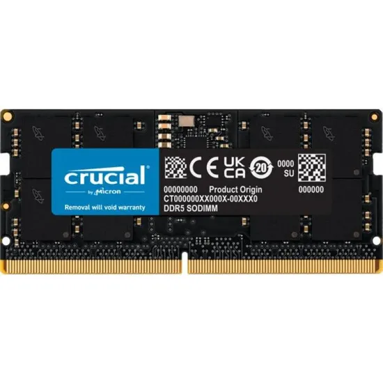Memória para Notebook DDR5 16GB 5600MHZ Crucial CT16G56C46S5