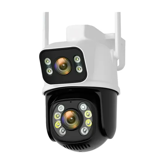 Câmera IP Golden-Ultra 8695 / 4MP+4MP / 2 Câmeras / App Icsee