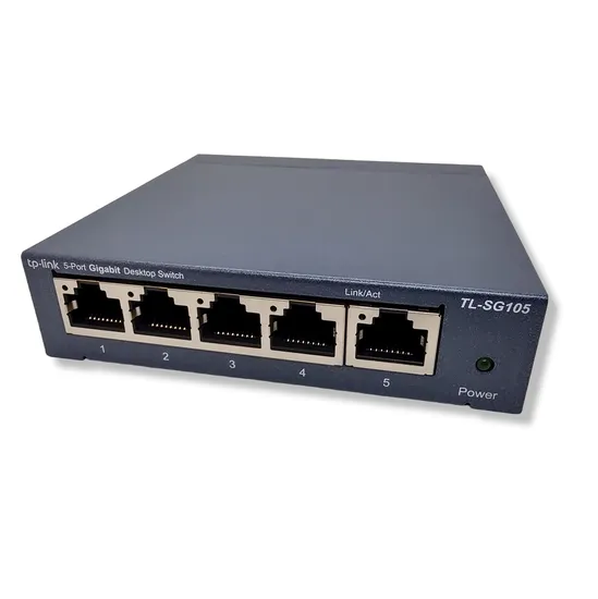Hub Switch TP-Link 05P TL-SG105 10/100/1000 Gigabit Desktop