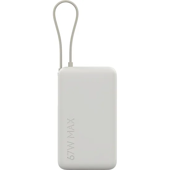 Carregador Portátil Xiaomi com Cabo USB-C 10.000 Mah 67 W - Bronze (BHR08O0GL)