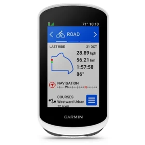 GPS Esportivo Garmin Edge Explore 2 010-02703 de 7,6 cm com Bluetooth - Preto/Branco