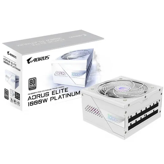 Fonte 1000W Gigabyte GP-AE1000PM PG5 Ice 80+ Platina GP-AE1000PM 80+ Platina