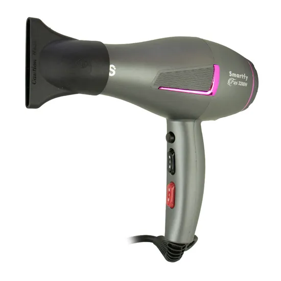 Secador de Cabelo Smartfy Fox SM07 - 2200W - 220V / 50-60Hz - Cinza