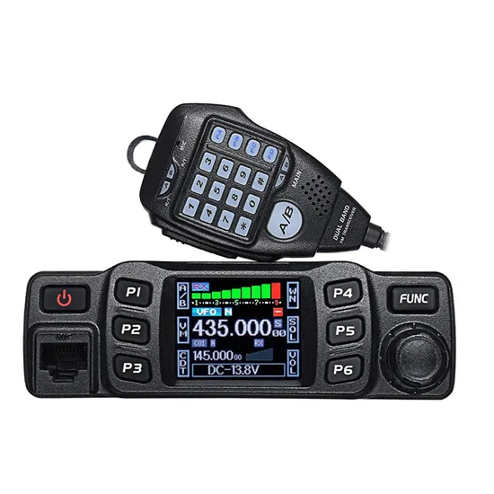 Rádio Amador Voyager VR-778UV - 250 Canais - VHF/UHF - Preto