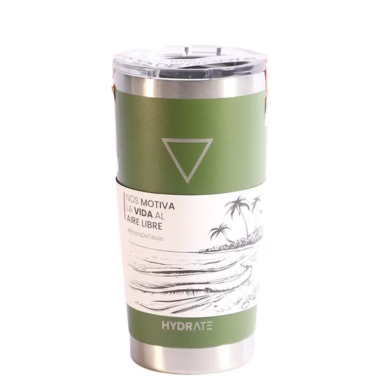 Garrafa Hydrate 591ML Verde Militar