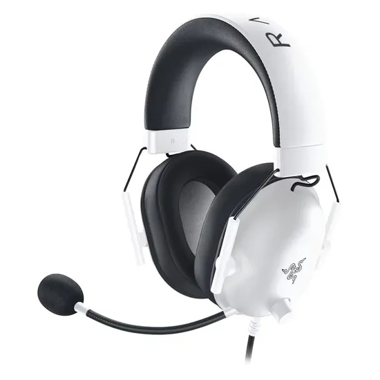 Headset Gamer Razer BlackShark V2 X Mercury 3.5mm Branco RZ04-03240700-R3U1