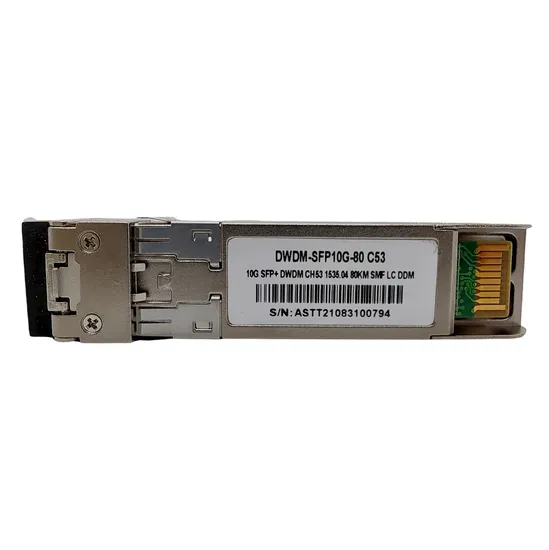 Módulo SFP+ 10G 80KM DWDM-SFP10G 1535.04 C53 com Cisco Mux-Demux