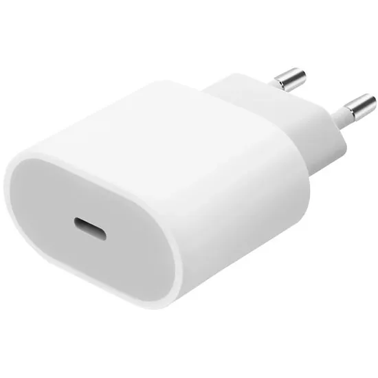 Carregador de Tomada Apple A2347 MD3J4ZM USB-C de 20 Watts - Branco
