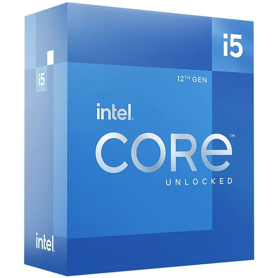 Processador CPU Intel Core i5-12400 2.50 GHZ LGA 1700 18 MB com Cooler