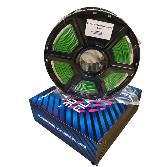 Filamento Flashforge HS-Petg Verde 1KG para Impressora 3D