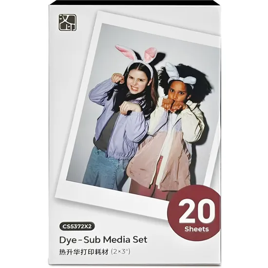 Papel Fotográfico Hanin CS5372X2 para Impressora CP4100 - 20 Unidades