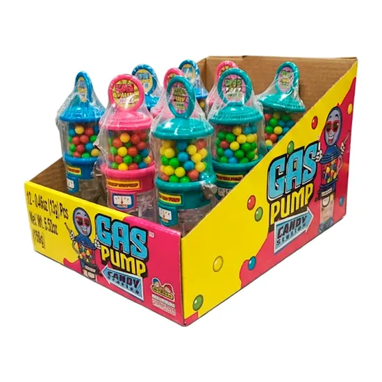 Caixa de Bombas de Gasolina Bala Kidsmania 12X13G