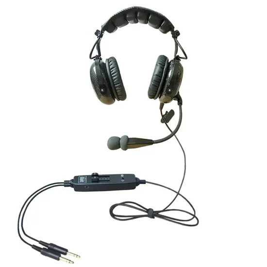 Fone de ouvido Ufq P38 PNR Plug Duplo Fibra de Carbono